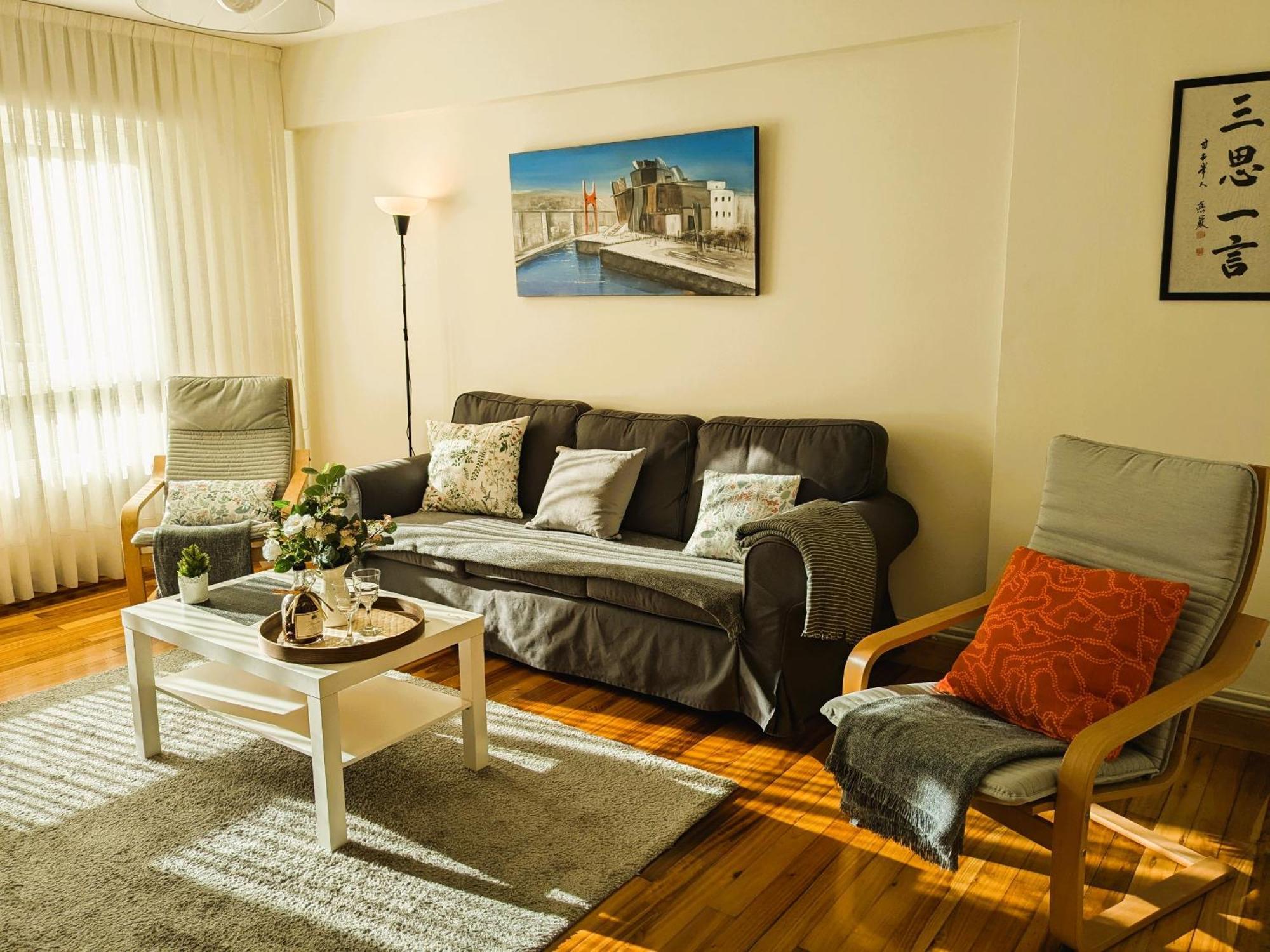Apartamento Portugalete Gran Bilbao 3 Dormitorios - 3 Bedrooms Dış mekan fotoğraf